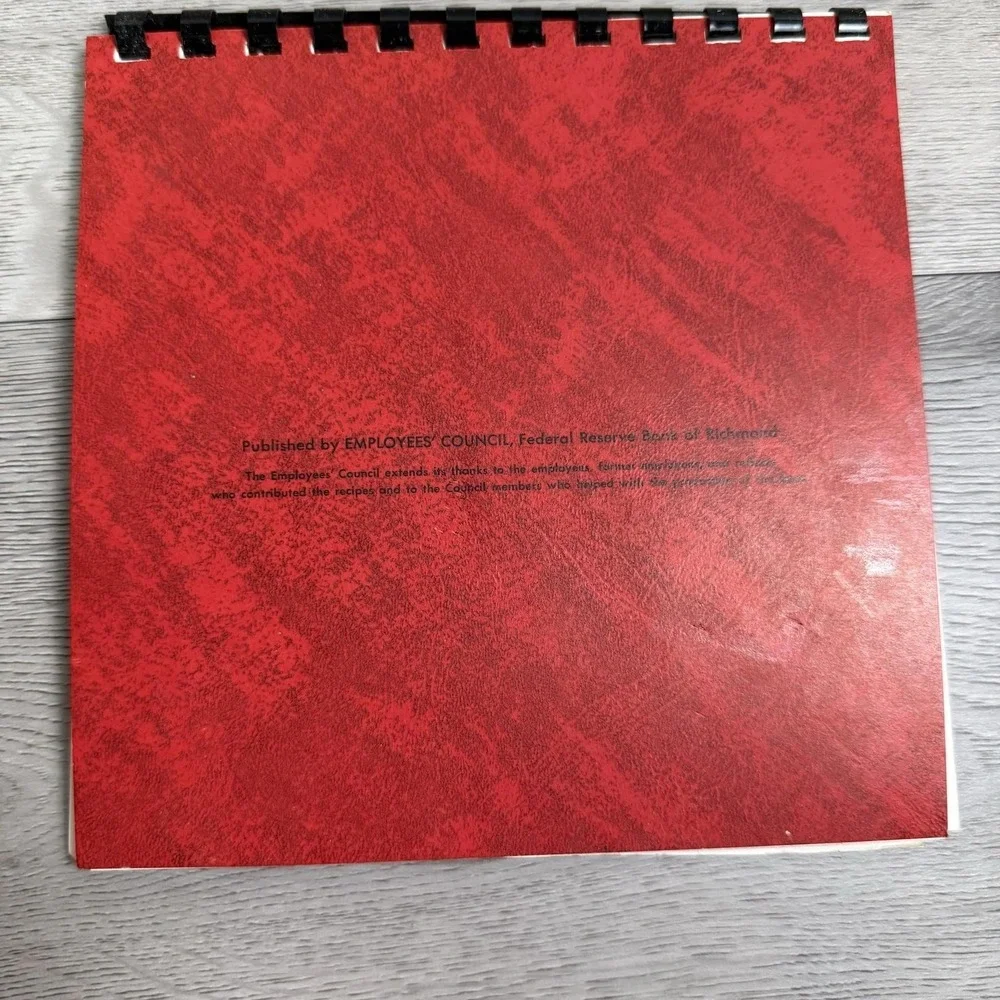 The Well-Fed Recipe Book And 2nd Well-FED Cookbook Spiral Set Red Tan Richmond